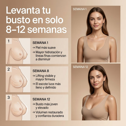 Eleva tu busto naturalmente